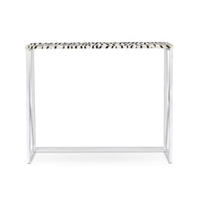 Load image into Gallery viewer, Console Table in Hair-on Leather