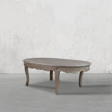 Load image into Gallery viewer, French Distressed Country Style Oval Coffee Table