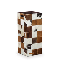 Load image into Gallery viewer, Trafalgar Umbrella Bin in Genuine Hair-on Leather 20 L - Natural Brown