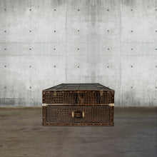 Load image into Gallery viewer, Streamer Trunk Coffee Table - Vintage Brown