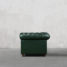 Load image into Gallery viewer, Gentleman's Club Three Seater Chesterfield Sofa