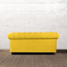 Load image into Gallery viewer, Gentleman's Club Two Seater Chesterfield Sofa