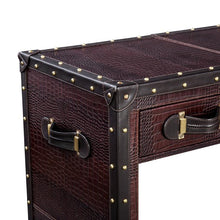 Load image into Gallery viewer, Vanity Table- Espresso Brown