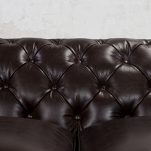 Load image into Gallery viewer, Gentleman's Club Three Seater Chesterfield Sofa