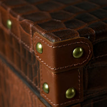 Load image into Gallery viewer, Streamer Trunk Plasma TV Console - Vintage Brown