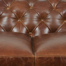Load image into Gallery viewer, Gentleman’s Club Three Seater Chesterfield Sofa