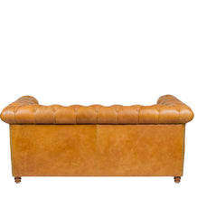 Load image into Gallery viewer, Gentleman's Club Two Seater Chesterfield Sofa