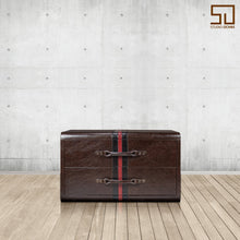 Load image into Gallery viewer, Bed Side Table Large - Vintage Brown