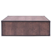 Load image into Gallery viewer, Vintage Streamer Trunk Coffee Table