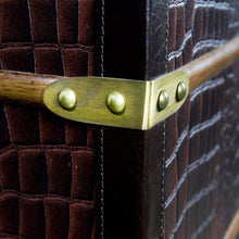 Load image into Gallery viewer, Streamer Trunk Chest of Drawers - Vintage Brown