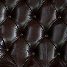 Load image into Gallery viewer, Churchill Leather Reading Chair with Foot Stool