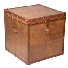 Load image into Gallery viewer, Heritage Mini Trunk- Vintage Tan