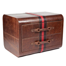 Load image into Gallery viewer, Bed Side Table - Vintage Brown