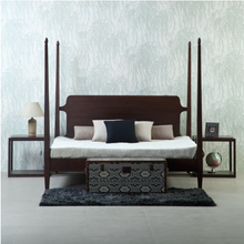 Load image into Gallery viewer, Tribal Textile Seating cum Storage Trunk