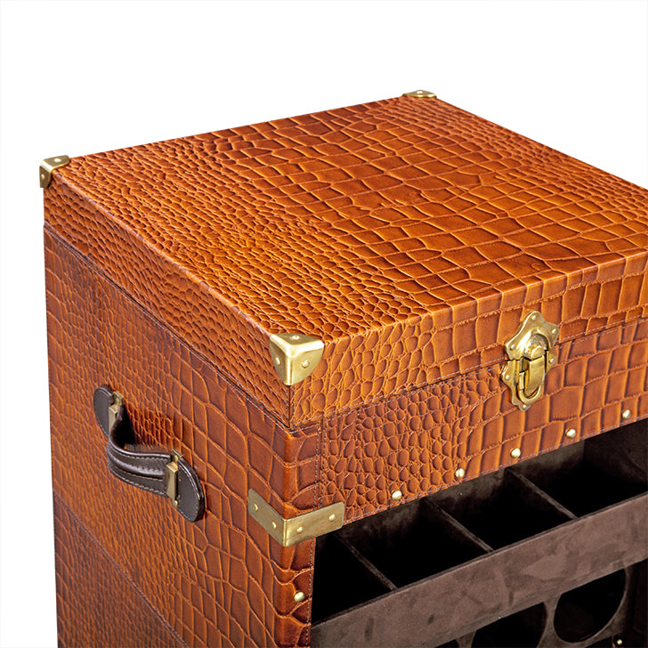 Gentleman’s Whisky Bar - Vintage Tan