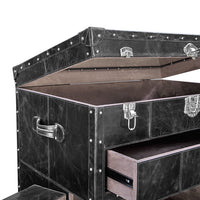 Heritage Bar Cart- Vintage Black