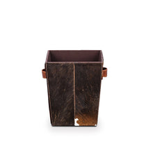 Load image into Gallery viewer, Minsk Genuine Hair-on Leather 10 L Bin
