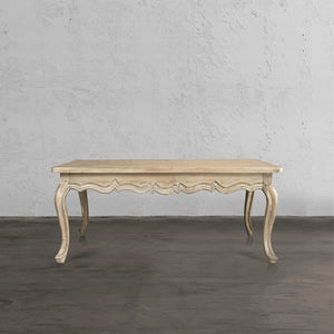 French Distressed Country Style Coffee Table