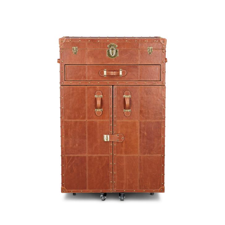 Heritage Bar Cart - Vintage Tan