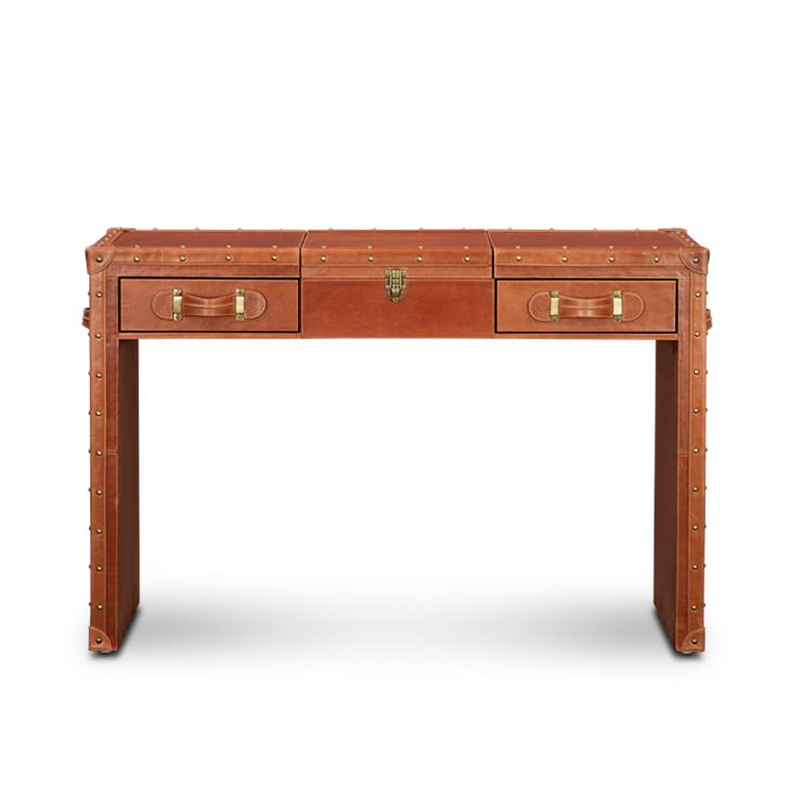 Vanity Table - Vintage Tan