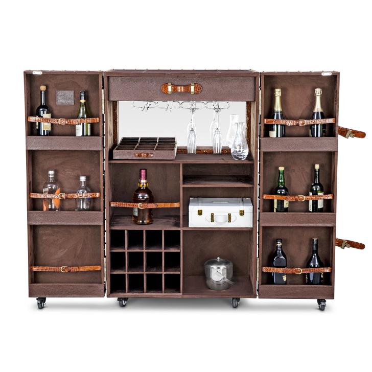 Heritage Trunk Bar - Brown Two Tone
