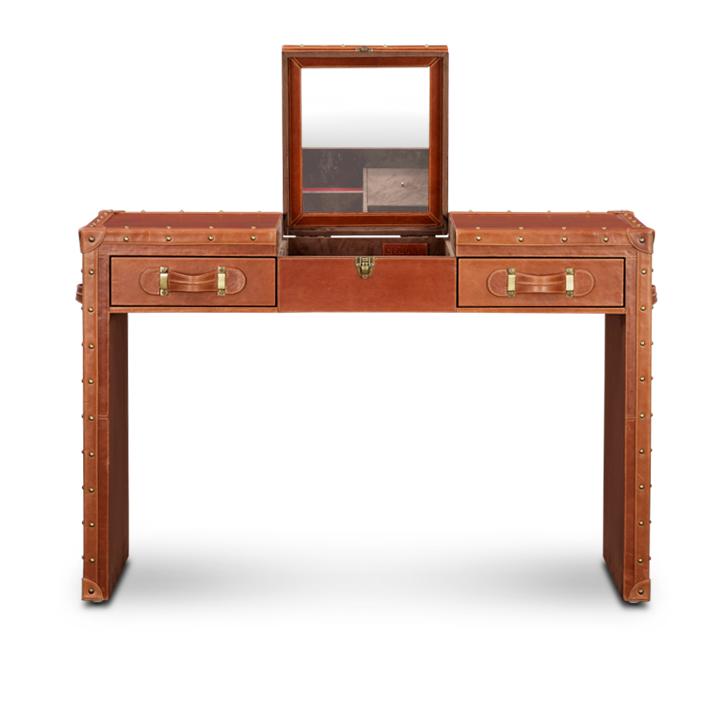 Vanity Table - Vintage Tan