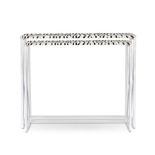 Load image into Gallery viewer, Console Table in Hair-on Leather
