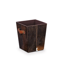 Load image into Gallery viewer, Minsk Genuine Hair-on Leather 10 L Bin
