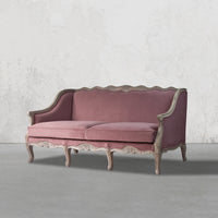 French Country Style Three Seater Sofa