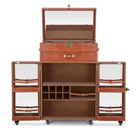 Heritage Bar Cart - Vintage Tan