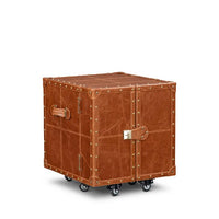 Heritage Mini Trunk Bar- Tan