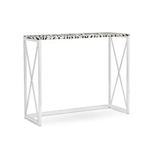 Load image into Gallery viewer, Console Table in Hair-on Leather
