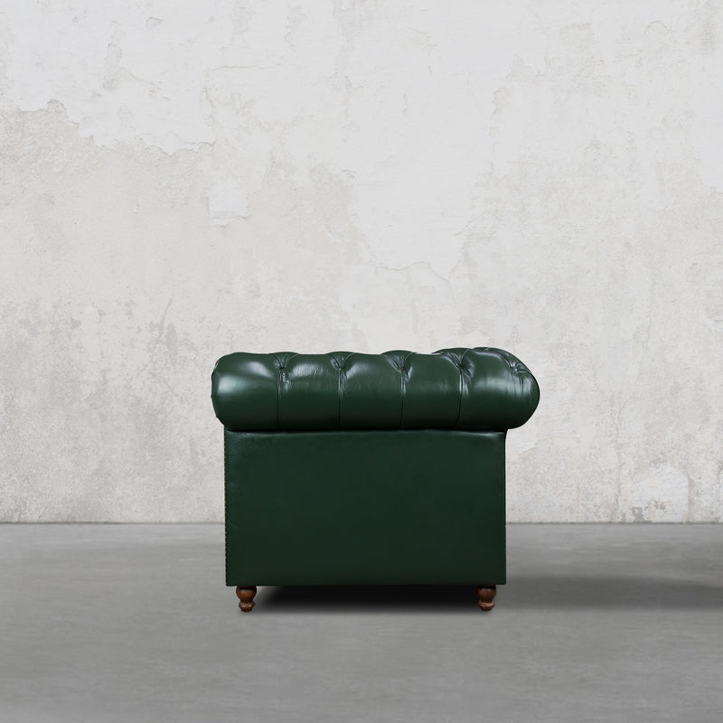 Gentleman's Club Three Seater Chesterfield Sofa