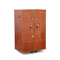 Heritage Bar Cart - Vintage Tan