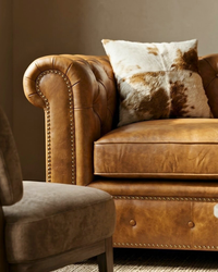 Gentleman's Club Two Seater Chesterfield Sofa