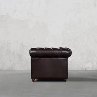 Gentleman's Club Three Seater Chesterfield Sofa