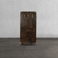 Heritage Trunk Bar - Vintage Brown