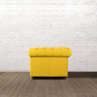 Gentleman's Club Two Seater Chesterfield Sofa