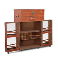 Heritage Bar Cart - Vintage Tan