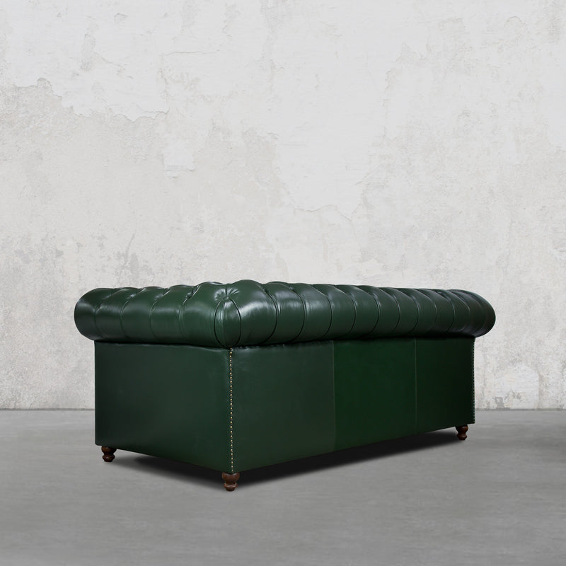 Gentleman's Club Three Seater Chesterfield Sofa