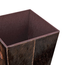 Load image into Gallery viewer, Minsk Genuine Hair-on Leather 10 L Bin
