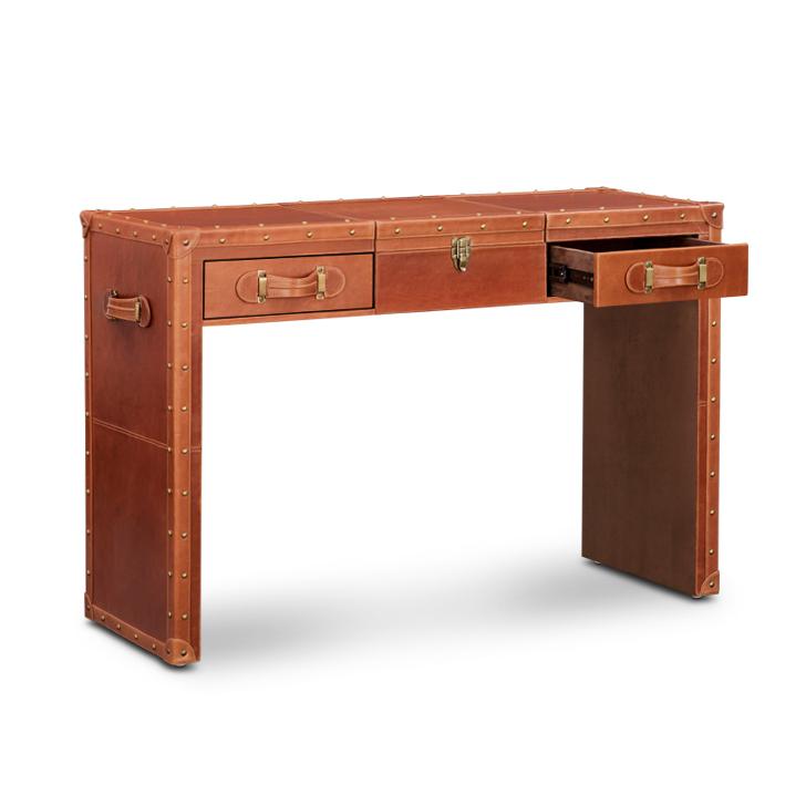 Vanity Table - Vintage Tan