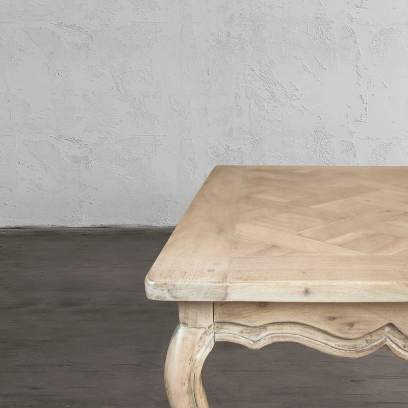 French Distressed Country Style Coffee Table