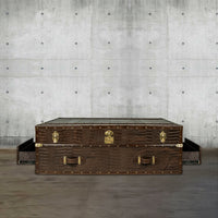 Streamer Trunk Coffee Table - Vintage Brown
