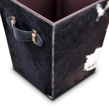 Load image into Gallery viewer, Sofia Genuine Hair-on Leather 10 L Bin
