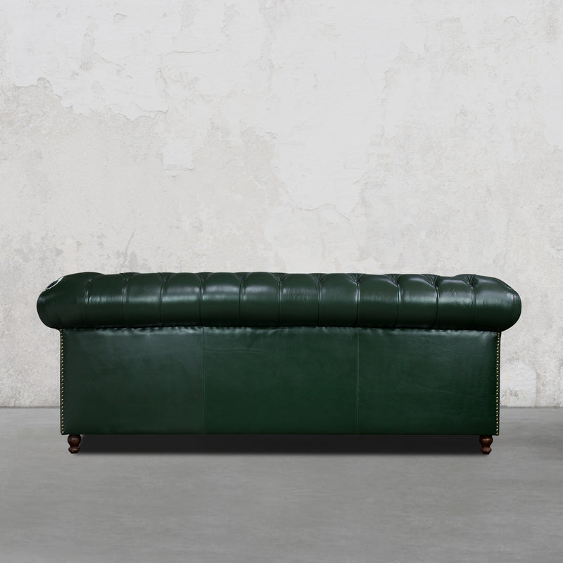 Gentleman's Club Three Seater Chesterfield Sofa