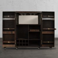 Heritage Trunk Bar - Vintage Brown