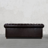 Gentleman's Club Three Seater Chesterfield Sofa