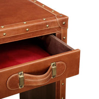 Vanity Table - Vintage Tan