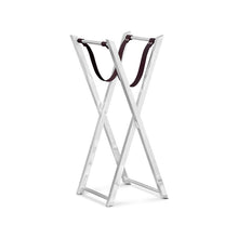 Load image into Gallery viewer, Tray On Stand in Black Leather
